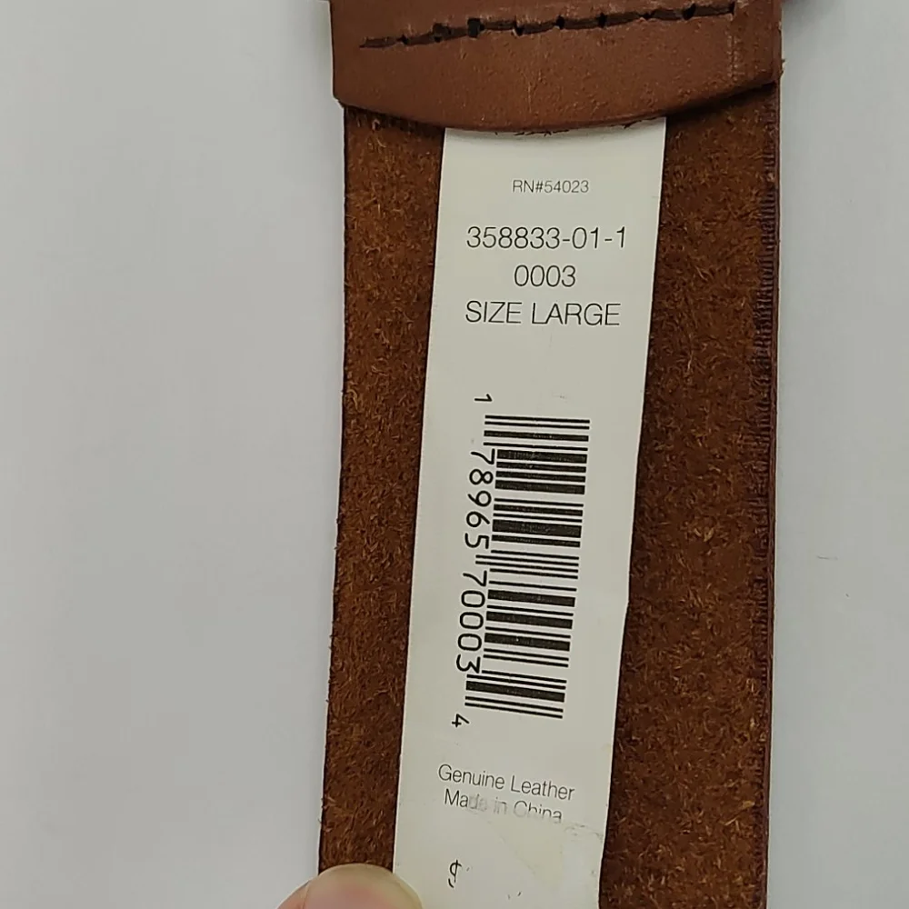 Gap Factory Leather Belt With Knot Embellishments